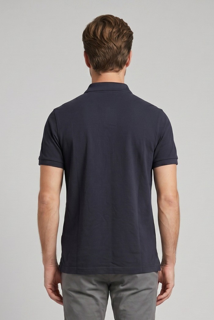 Guy polo in piquet di cotone Cabrio716n-pc M49901 [18e2d9aa]