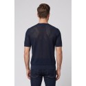 Markup maglia girocollo in misto lino e cotone MK1900017 [2c197fc8]