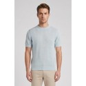 Markup maglia girocollo in misto lino e cotone MK1900017 [fd6d4c16]