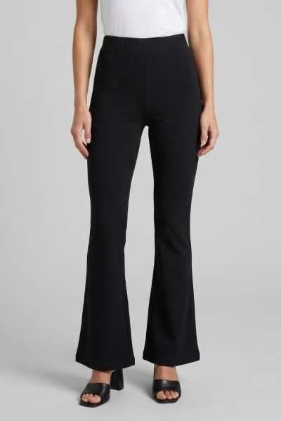 PDK pantalone flare fit con elastico in vita 057045 — 805219040079271_1
