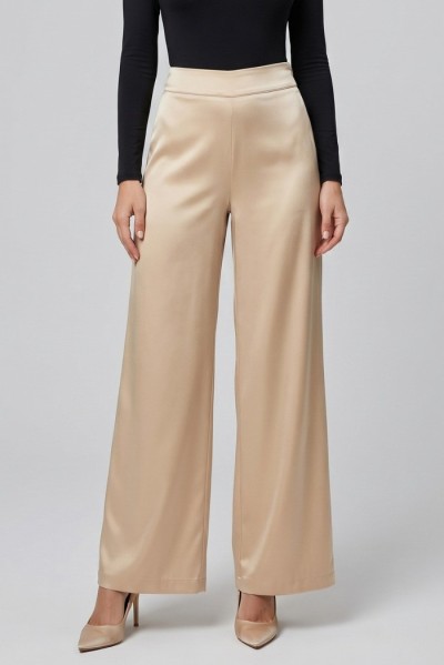Celye pantalone palazzo in raso SS26CE0078 — 805219040079314_1