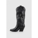 Queen Helena stivale con zip laterale X28-100 [d896ab47]