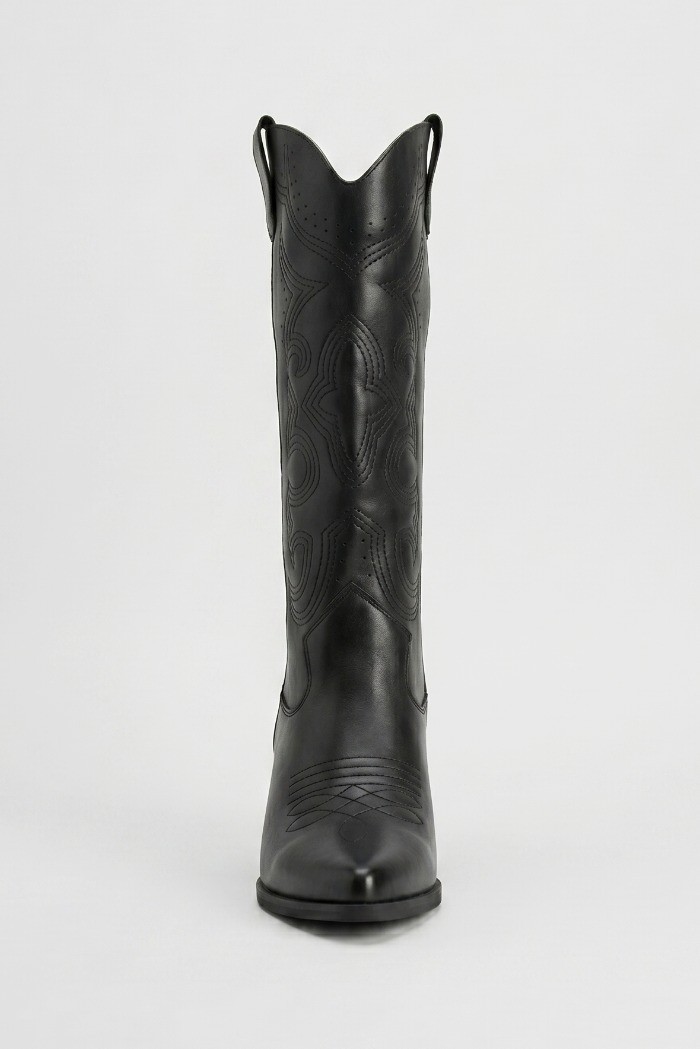 Queen Helena stivale con zip laterale X28-100 [6f8b6a43]