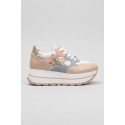 Queen Helena sneaker platform in ecopelle X34-25 [de4e627d]