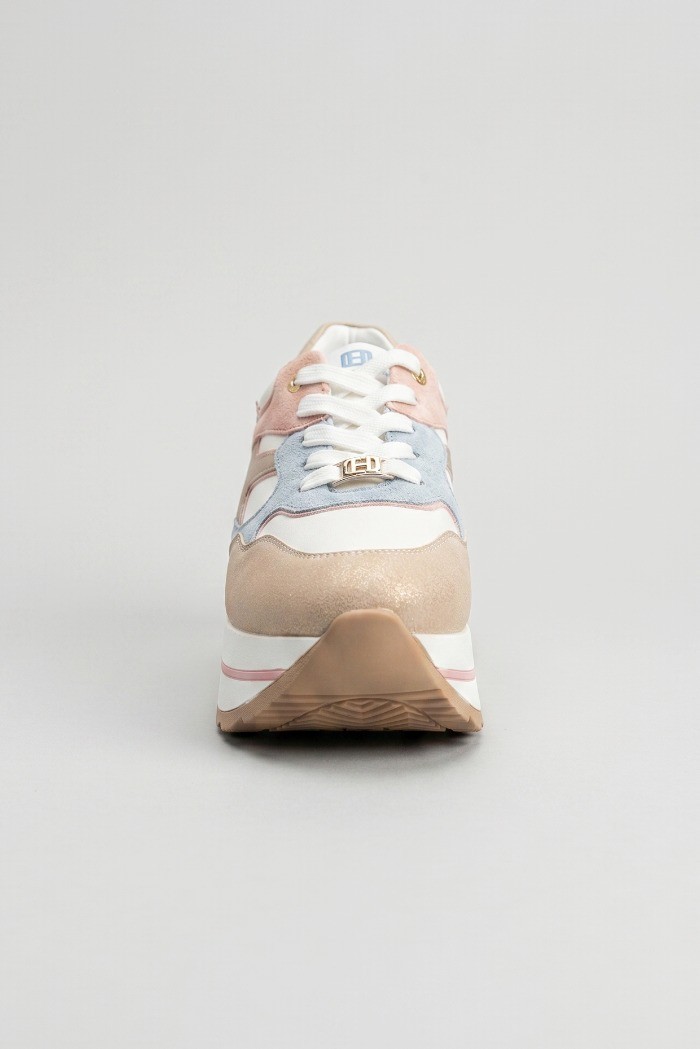 Queen Helena sneaker platform in ecopelle X34-25 [b075e074]