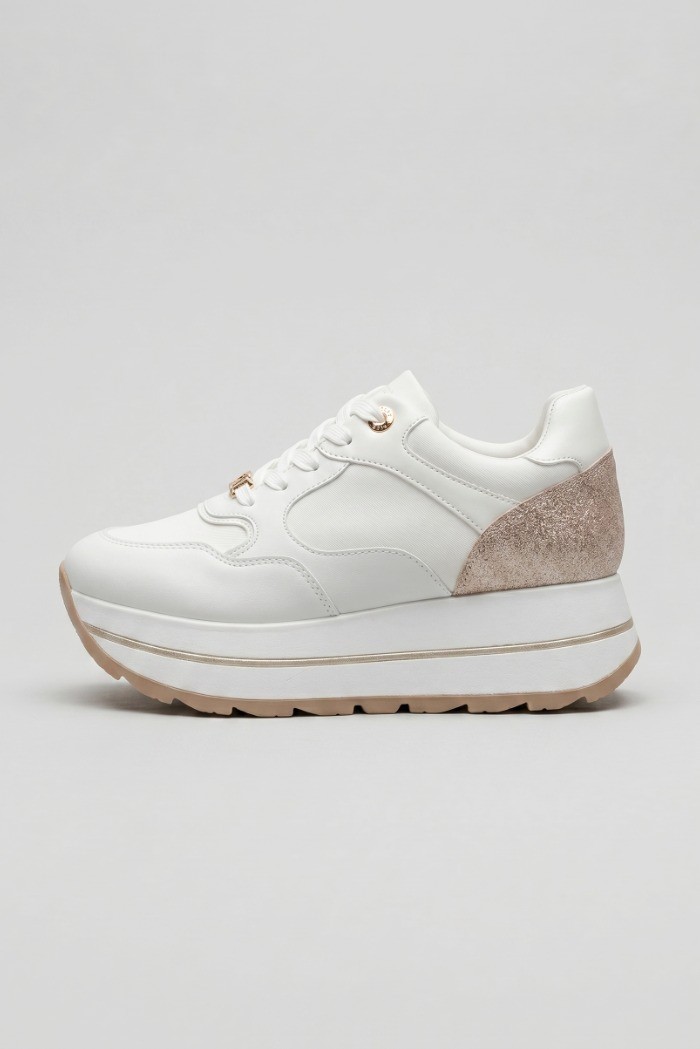 Queen Helena sneaker platform in ecopelle X34-25 [23be8679]