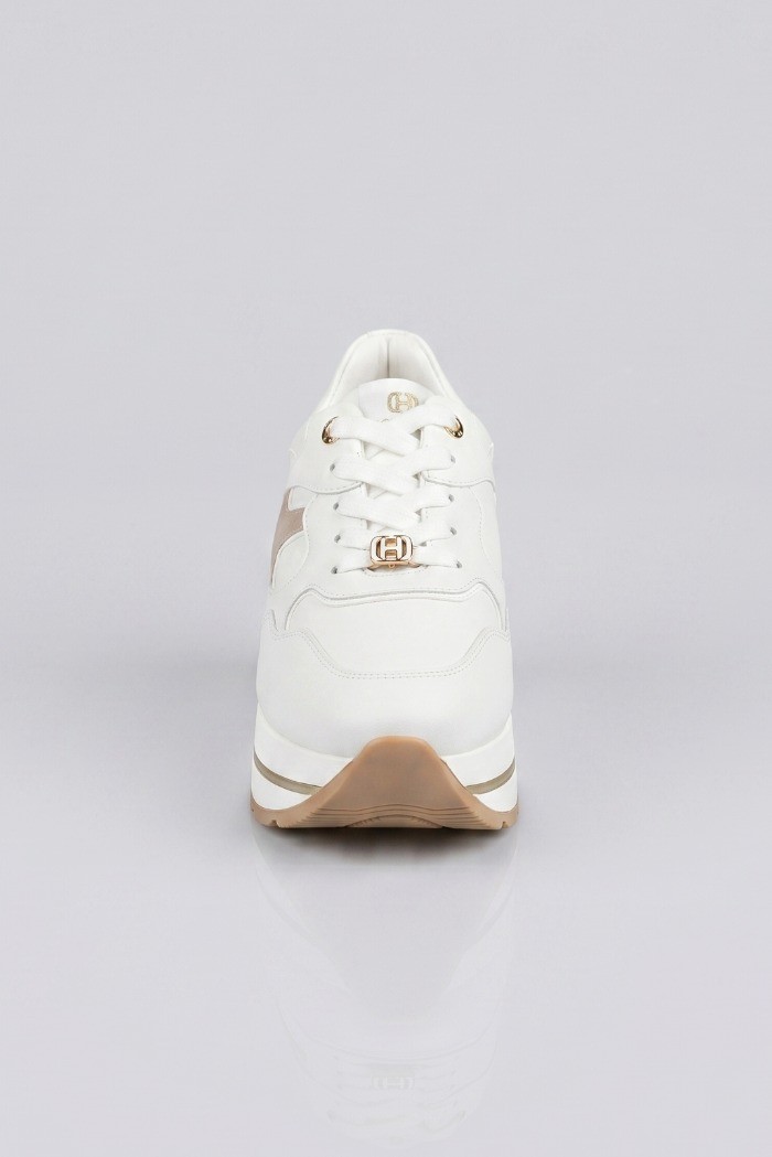 Queen Helena sneaker platform in ecopelle X34-25 [94a3477d]