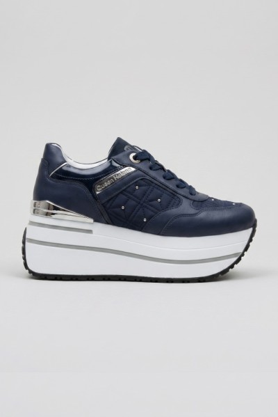 Queen Helena sneaker platform in ecopelle X34-49 [81b3df1e]