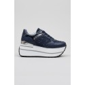 Queen Helena sneaker platform in ecopelle X34-49 [81b3df1e]