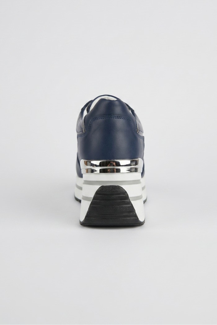 Queen Helena sneaker platform in ecopelle X34-49 [ead81a09]