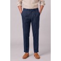 Markup pantalone con laccio in lino MK15109 [845a8a0e]