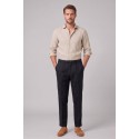 Markup pantalone con laccio in lino MK15109 [5a7d0a8d]