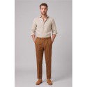 Markup pantalone con laccio in lino MK15109 [88a78796]