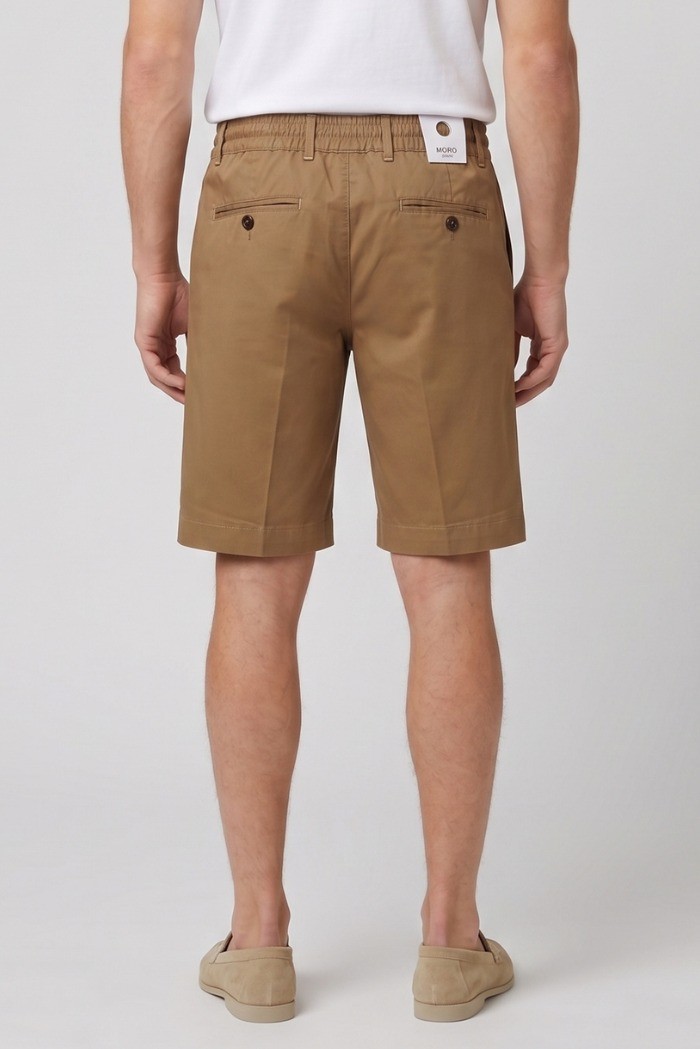 Moro bermuda con laccio in misto cotone MEB277 [aaefafb2]