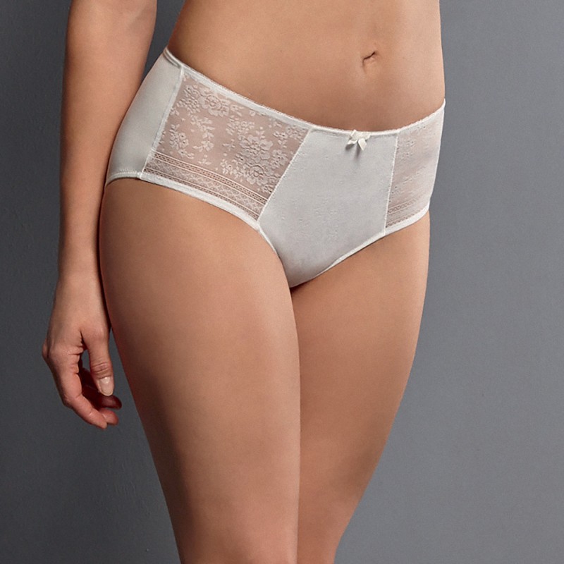 Slip alto Fleur bianco