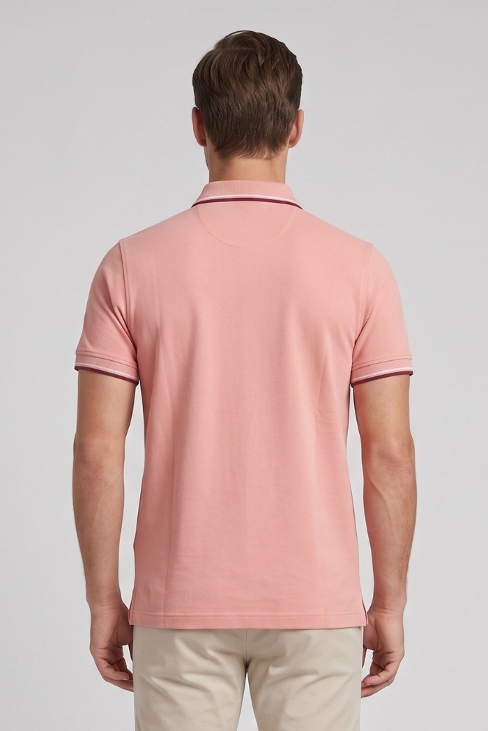 Guy polo in piquet di cotone Cabrio717t-pc M49902 [36561a37]