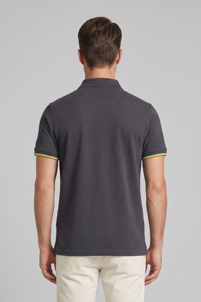 Guy polo in piquet di cotone Cabrio902x-pc M49904 [0d247ce0]