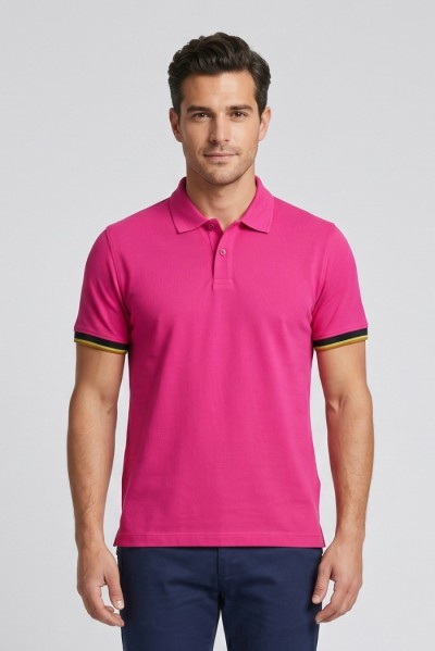Guy polo in piquet di cotone Cabrio902x-pc M49904 — 805219040078957_3