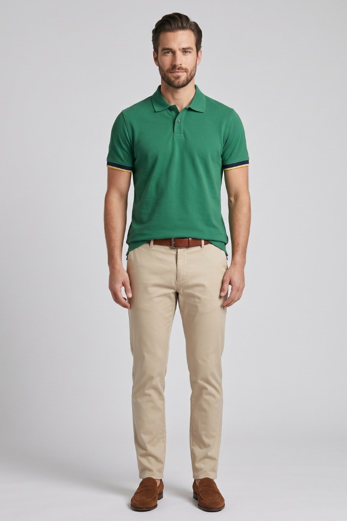 Guy polo in piquet di cotone Cabrio902x-pc M49904 [a3904160]