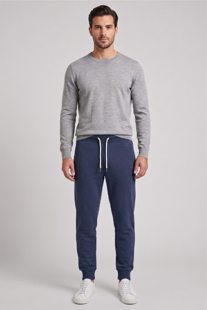 Guy pantalone in felpa misto cotone Spider418-30f M49914 [d6b597a0]