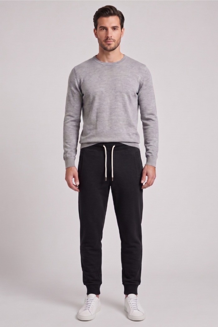 Guy pantalone in felpa misto cotone Spider418-30f M49914 [66a9952a]