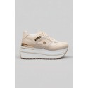Queen Helena sneaker platform con dettaglio pizzo X34-48 [b66cba3c]