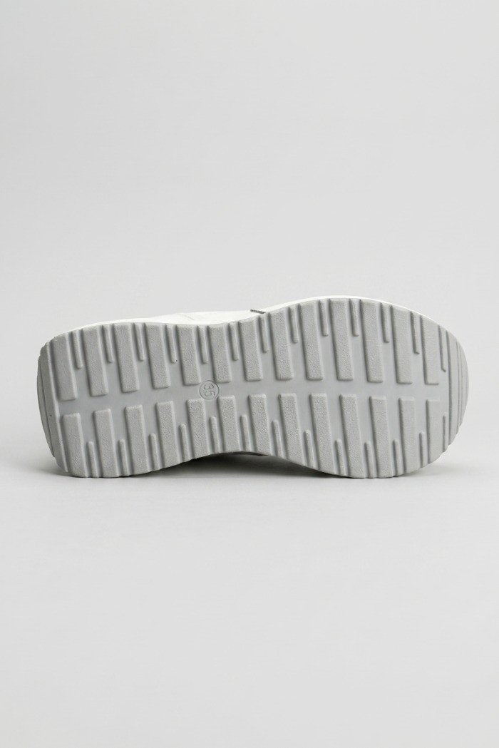 Queen Helena sneaker platform con dettaglio pizzo X34-48 [4ecc1926]
