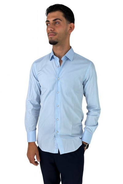 Filippo Gelsi camicia slim fit in cotone 0223F1 — 805219040074691_2