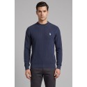 US Polo ASSN maglia girocollo con logo ricamato James US43173001 [f0f12a9f]
