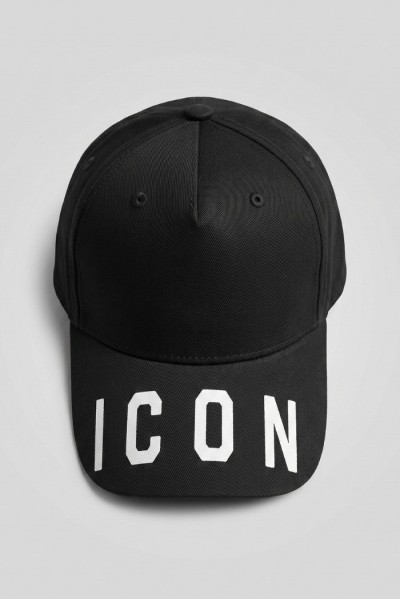 Icon cappello con stampa logo visiera INB002 — 805219040079358_2