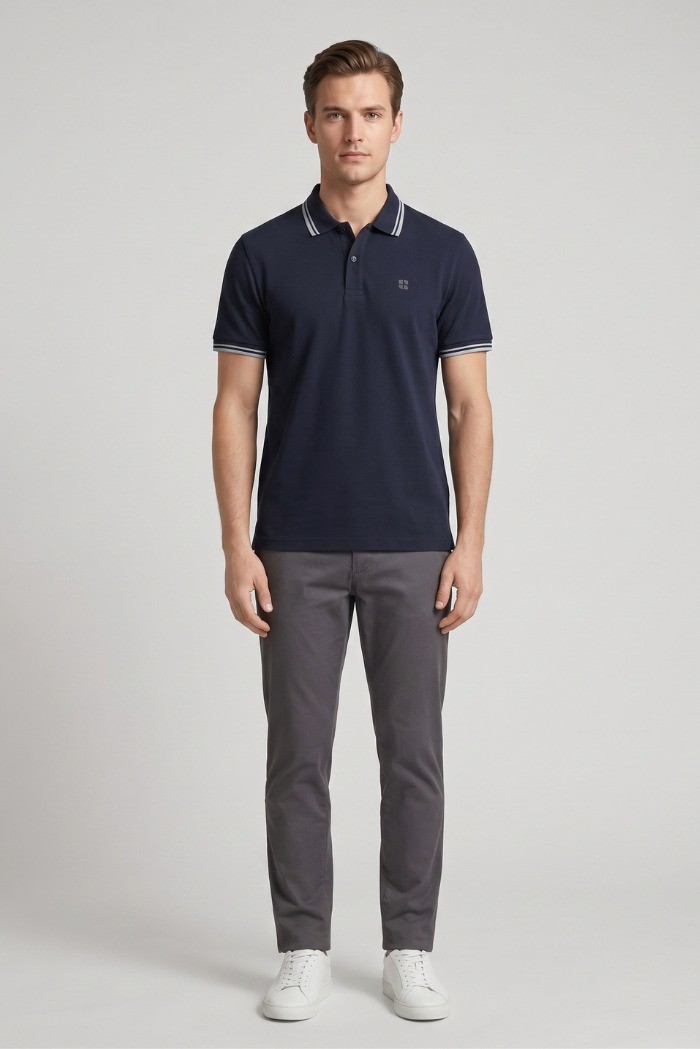 Urban Ring polo in piquet con logo UR1110014 [44414aca]