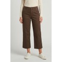 Fresh Flower bermuda ampio in gabardina di cotone stretch FD702 [fb079b12]