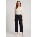 Fresh Flower bermuda ampio in gabardina di cotone stretch FD702 [e73c0c7c]