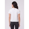 Markup t-shirt in cotone con frange MW1610032 [573265a2]