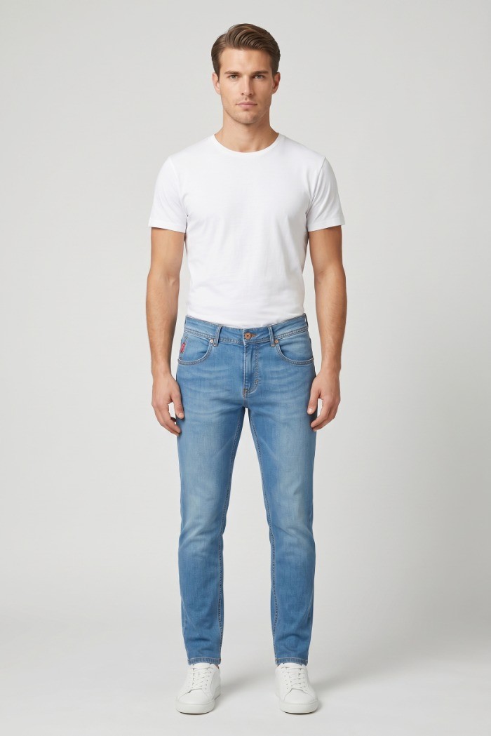 Squad2 jeans slim fit in denim stretch Napoli 5T/226004 Lav.C [fdcf86eb]
