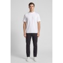 4US Paciotti t-shirt girocollo in cotone con logo a rilievo 4USTS1166 [65feb05e]