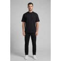 4US Paciotti t-shirt girocollo in cotone con logo a rilievo 4USTS1166 [4efc08d2]