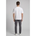 4US Paciotti t-shirt girocollo in cotone con logo a rilievo 4USTS1125 [aaee5941]