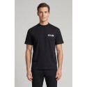 4US Paciotti t-shirt girocollo in cotone con logo a rilievo 4USTS1135 [d0dddaed]