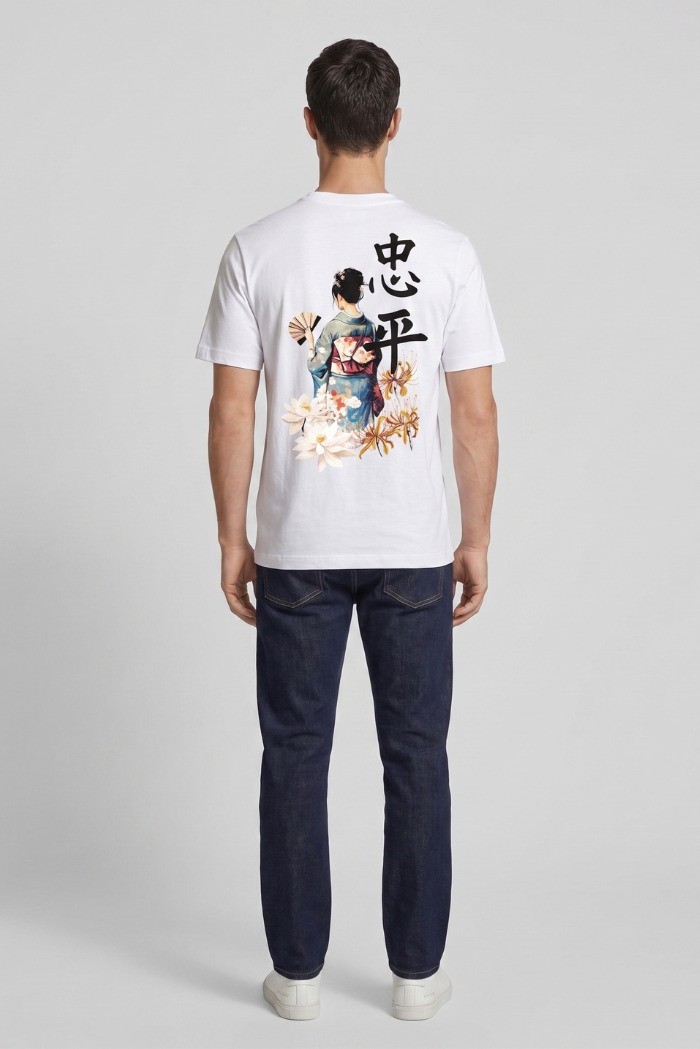 Urban Ring t-shirt in cotone con stampe UR1110025 [00298ff2]
