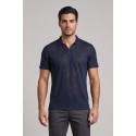 Urban Ring polo derby in lino e cotone UR1110016 [9255c67a]