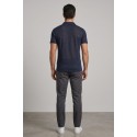 Urban Ring polo derby in lino e cotone UR1110016 [4b738577]