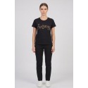 PDK t-shirt in cotone con stampa patch 056930 [54435a40]