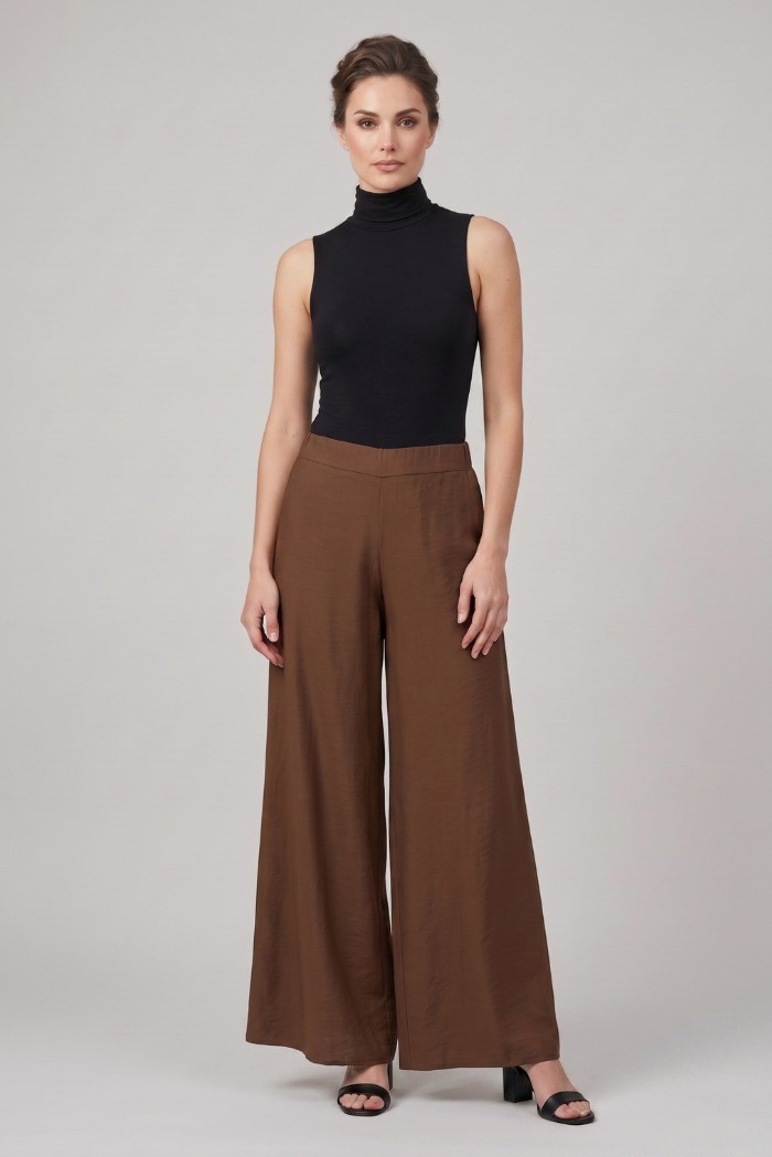 Fly Girl pantalone ampio in misto viscosa 31204/01 [13db0ad8]