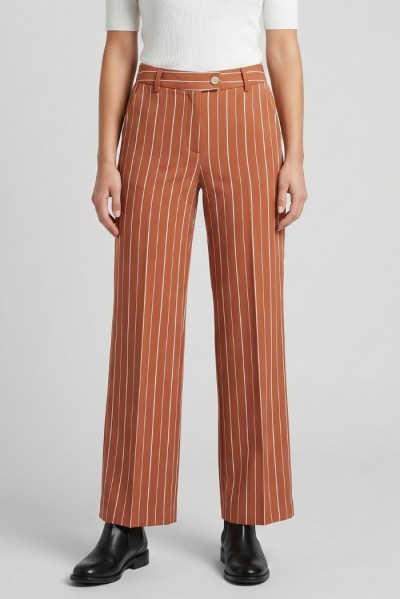 Fly Girl pantalone a righe in tessuto elasticizzato 31175/02 — 805219040079595_1