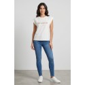 Fly Girl t-shirt giromanica in cotone stretch 11694/04 [e3af2be3]