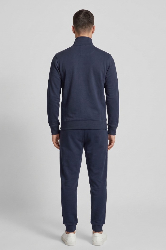 Guy felpa full zip con logo ricamato Mondial494n-30f M49908 [e9bf2e89]