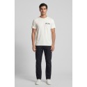 Guy t-shirt in jersey di cotone con orli vivi Cabrio119-sb M49890 [5cc37ae9]