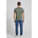 Guy t-shirt in jersey di cotone con orli vivi Cabrio119-sb M49890 [dea6fe1c]