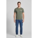 Guy t-shirt in jersey di cotone con orli vivi Cabrio119-sb M49890 [69bb3f18]